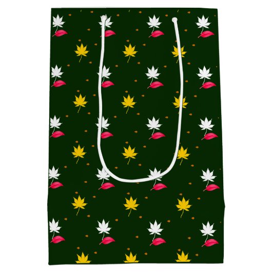 Midnight Poetry Kerstmis Medium Cadeauzakje (Achterkant)