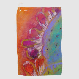 "Midnight Prickly Pear" golfhanddoek