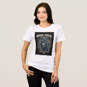 Midnight Protocol Uil T-Shirt (Voorkant volledig)