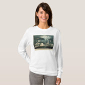 Midnight Race op de Mississippi, 1875 T-shirt (Voorkant volledig)
