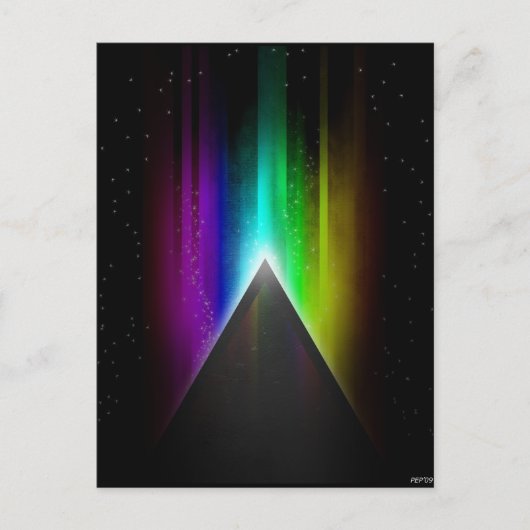 Midnight Rain Briefkaart (Voorkant)