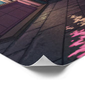 Midnight Ramen Lo-Fi Cityscape Poster (Hoek)