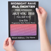 Midnight Rave Flyer (Hand)