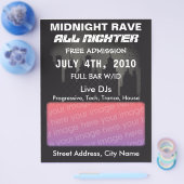 Midnight Rave Flyer (Enkel)