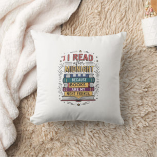 Midnight Reading Pillow Kussen