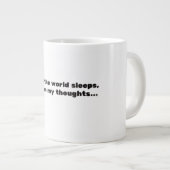 “Midnight Reflections” Grote Koffiekop (Voorkant rechts)