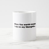 “Midnight Reflections” Grote Koffiekop (Voorkant)