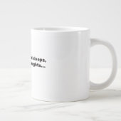 “Midnight Reflections” Grote Koffiekop (Rechts)