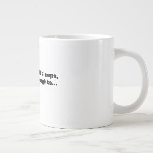 “Midnight Reflections” Grote Koffiekop (Rechts)