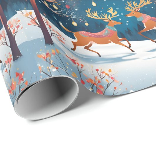 Midnight Renders Glanzend inpakpapier (Rol Hoek)