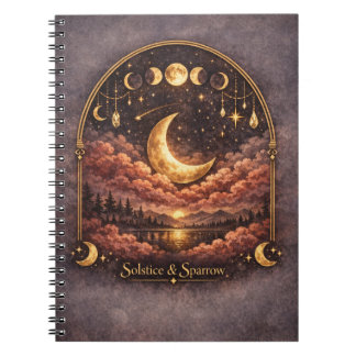 Midnight Reverie Celestial Notebook Notitieboek