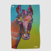 "Midnight Ride II" Golf Towel Golfhanddoek (Voorkant)