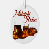 Midnight Riders Keramisch Ornament (Rechts)