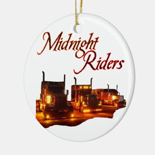Midnight Riders Keramisch Ornament (Links)