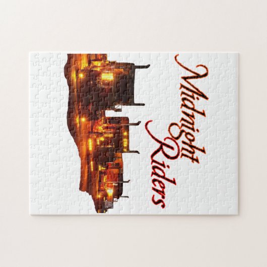 Midnight Riders Legpuzzel (Horizontaal)