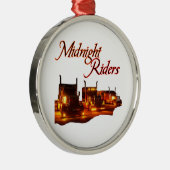 Midnight Riders Metalen Ornament (Rechts)