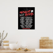 Midnight Riders No Salvation Tour Poster (Keuken)