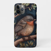 Midnight Robin Telefoon Case (Achterkant)