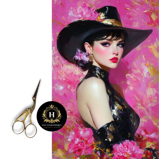 Midnight Rodeo Glam Decoupage Tissuepapier