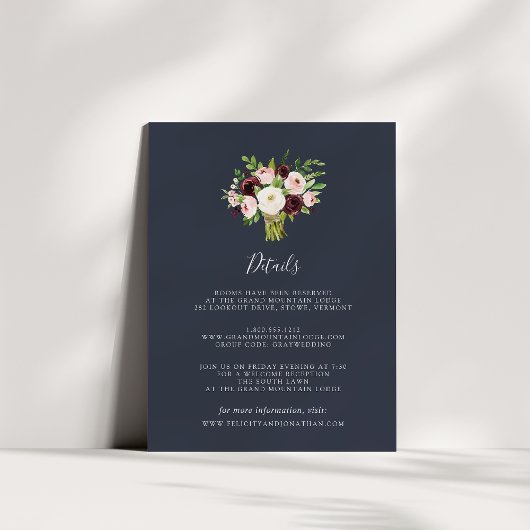 Midnight Romance Guest Information Kaart