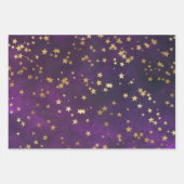 Midnight Romantic Gothic Witch en Rozen Inpakpapier Vel (Voorkant 3)