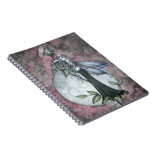 Midnight Roos Fairy Notitieboek (Rechterzijde)