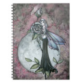 Midnight Roos Fairy Notitieboek (Voorkant)