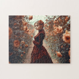 Midnight Rose Princess Gothic Fairytale Garden Legpuzzel