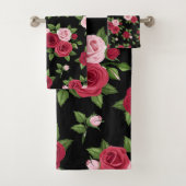 Midnight Rozen Bad Handdoek (Insitu)