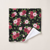 Midnight Rozen Bad Handdoek (Wasdoekje)