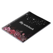 Midnight Rozen Notitieboek - Gothic Journal (Linkerzijde)