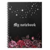 Midnight Rozen Notitieboek - Gothic Journal (Voorkant)