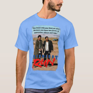 Midnight Run Stilte en Rage T-shirt