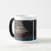 Midnight Sail - Verjaardag Morphing Mok (Voorkant links)