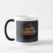 Midnight Sail - Verjaardag Morphing Mok (Links)