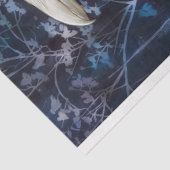 Midnight Sapphire Raven Decoupage Tissuepapier (Detail)