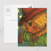 Midnight Scarecrow Briefkaart (Voorkant / Achterkant)