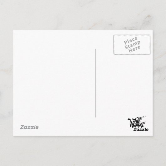 Midnight Scarecrow Briefkaart (Achterkant)