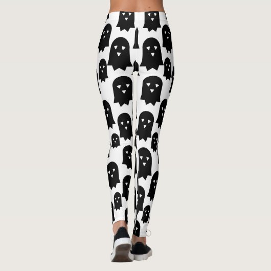 Midnight Scary Ghost Leggings (Achterkant)