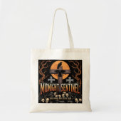 Midnight Sentinel Tote Bag (Voorkant)