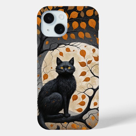 Midnight Sentinel Under the Harvest Moon Case-Mate iPhone Case (Achterkant)
