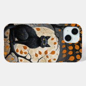 Midnight Sentinel Under the Harvest Moon Case-Mate iPhone Case (Achterkant (horizontaal))
