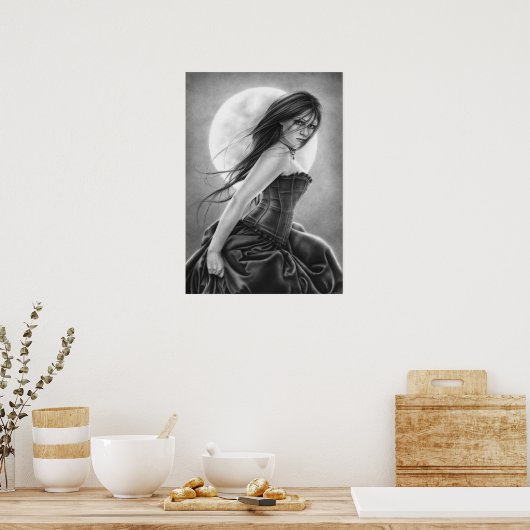 Midnight Serenade Poster (Keuken)