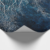 Midnight Silver tree - Black Poplar Cadeaupapier (Hoek)