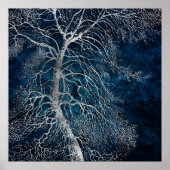Midnight Silver tree - Black Poplar Poster (Voorkant)