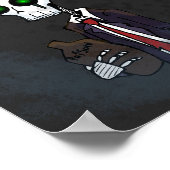 Midnight Skeleton Poster (Hoek)