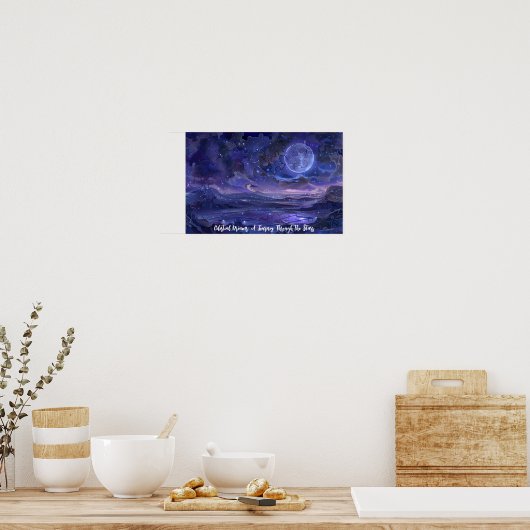 Midnight Skies Droompuzzel Poster (Keuken)