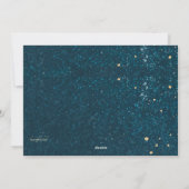 Midnight Sky Holiday Greep Card Feestdagenkaart (Achterkant)