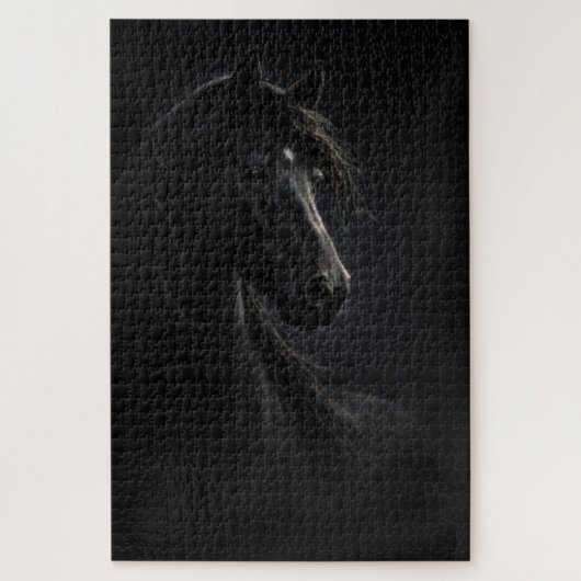 Midnight Sky | Horse Art | Puzzle Legpuzzel (Verticaal)