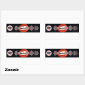 Midnight Sky van Miley Cyrus Spotify Code Rechthoekige Sticker (Vel)